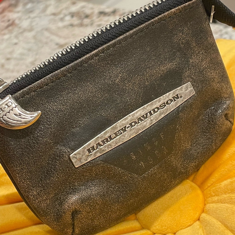 Harley Davidson unisex coin wallet